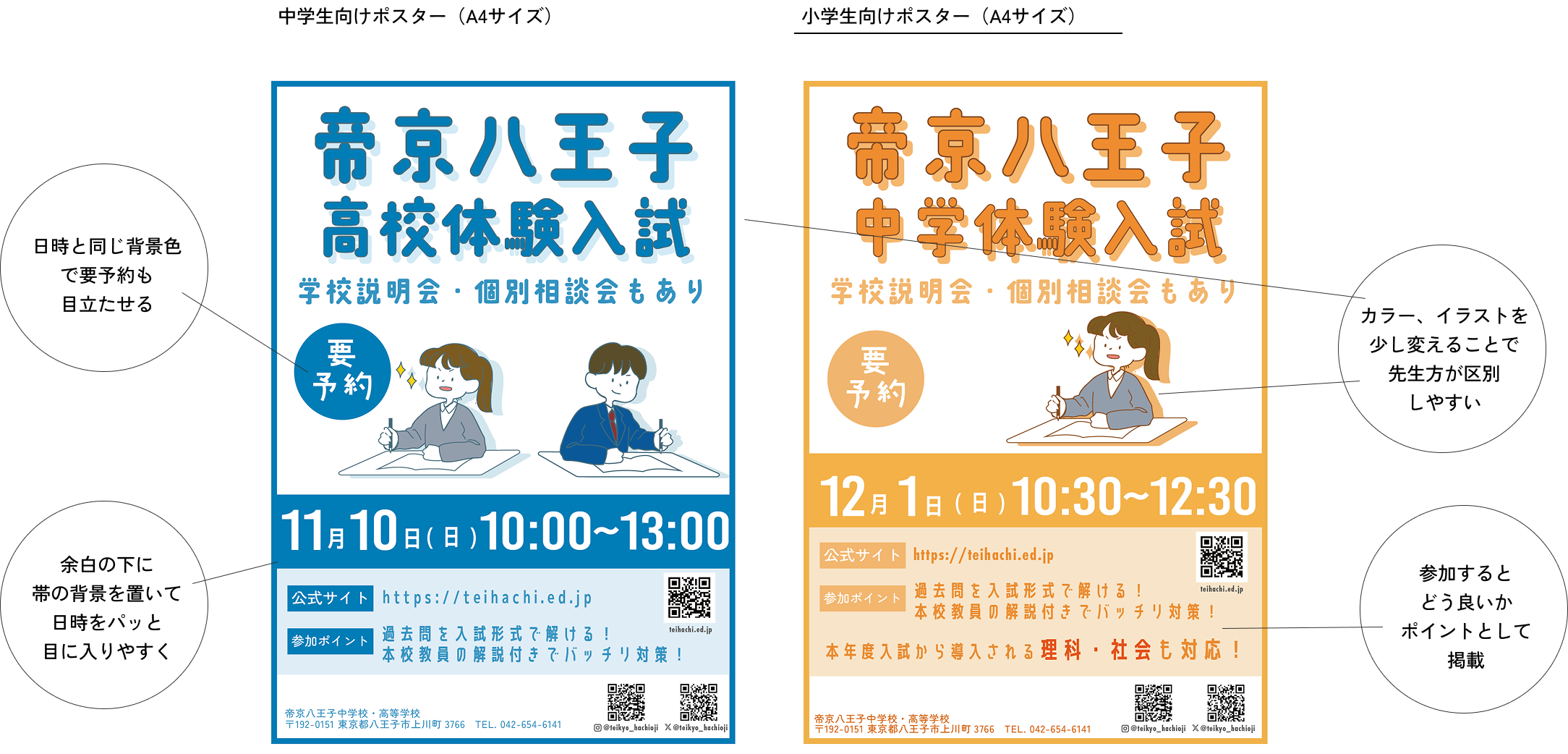 体験入試完成デザイン